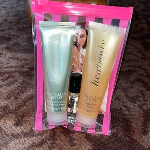 Victoria’s Secret Heavenly Perfume, Angel wash & Angel touch lotion with Pouch